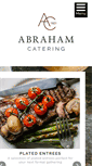 Mobile Screenshot of abrahamcatering.com